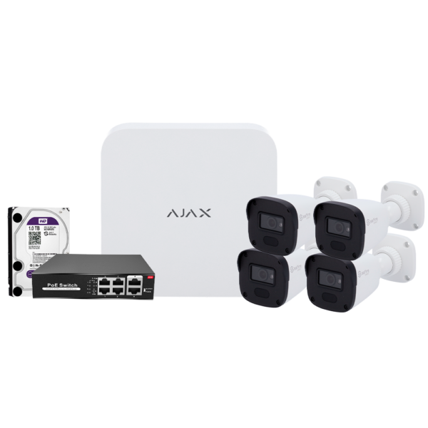 Kit de videovigilancia Ajax